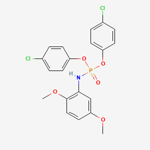 bis(4-chlorophenyl) (2,5-dimethoxyphenyl)amidophosphate