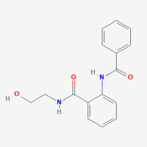 2-(benzoylamino)-N-(2-hydroxyethyl)benzamide