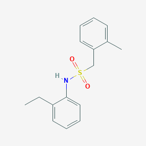 N-(2-ethylphenyl)-1-(2-methylphenyl)methanesulfonamide