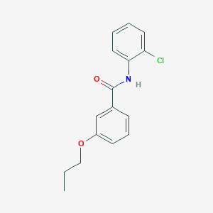 N-(2-chlorophenyl)-3-propoxybenzamide