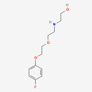 2-[2-[2-(4-Fluorophenoxy)ethoxy]ethylamino]ethanol