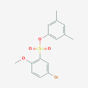 3,5-dimethylphenyl 5-bromo-2-methoxybenzenesulfonate