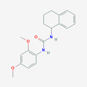 1-(2,4-Dimethoxyphenyl)-3-(1,2,3,4-tetrahydronaphthalen-1-yl)urea