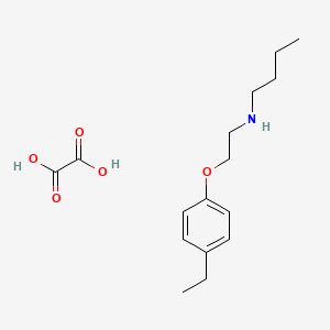 N-[2-(4-ethylphenoxy)ethyl]-1-butanamine oxalate