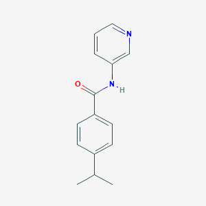 4-propan-2-yl-N-(3-pyridinyl)benzamide