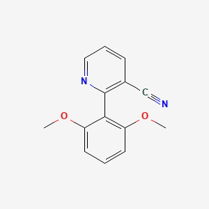 2-(2,6-dimethoxyphenyl)nicotinonitrile