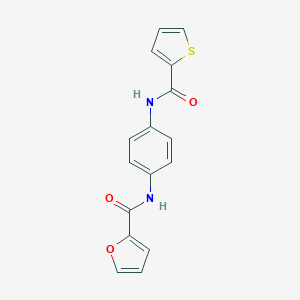 N-{4-[(2-thienylcarbonyl)amino]phenyl}-2-furamide