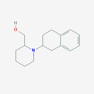 [1-(1,2,3,4-tetrahydro-2-naphthalenyl)-2-piperidinyl]methanol