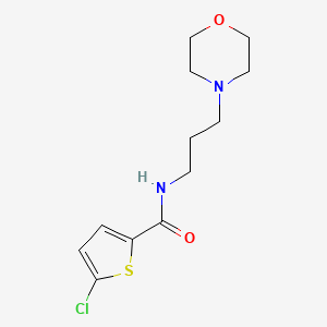 5-chloro-N-[3-(4-morpholinyl)propyl]-2-thiophenecarboxamide