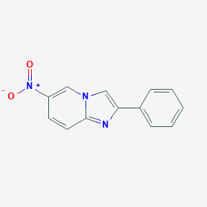 molecular formula C13H9N3O2 B504855 6-Nitro-2-phenylimidazo[1,2-a]pyridine 