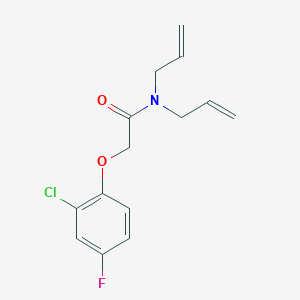 2-(2-CHLORO-4-FLUOROPHENOXY)-NN-BIS(PROP-2-EN-1-YL)ACETAMIDE