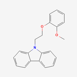 9-[2-(2-Methoxyphenoxy)ethyl]carbazole