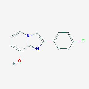 molecular formula C13H9ClN2O B504859 2-(4-Chlorophenyl)imidazo[1,2-a]pyridin-8-ol 