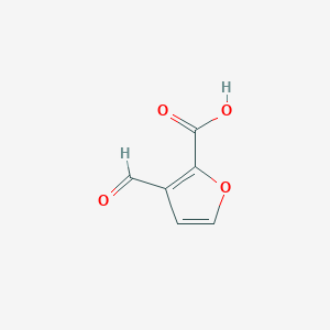 molecular formula C6H4O4 B504872 3-Formylfuran-2-carboxylic acid CAS No. 29182-07-8