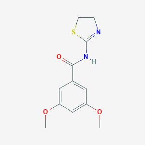 N-(4,5-dihydro-1,3-thiazol-2-yl)-3,5-dimethoxybenzamide