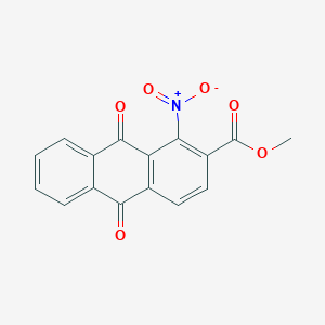 methyl 1-nitro-9,10-dioxo-9,10-dihydro-2-anthracenecarboxylate