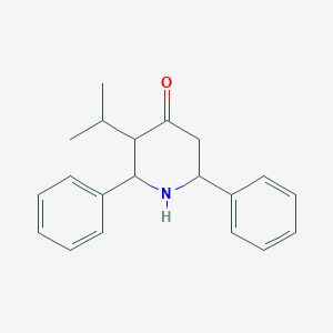 3-isopropyl-2,6-diphenyl-4-piperidinone