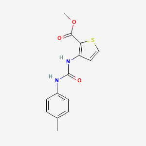 methyl 3-({[(4-methylphenyl)amino]carbonyl}amino)-2-thiophenecarboxylate
