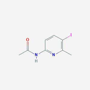 N-(5-iodo-6-methylpyridin-2-yl)acetamide