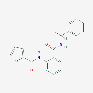 N-(2-{[(1-phenylethyl)amino]carbonyl}phenyl)-2-furamide