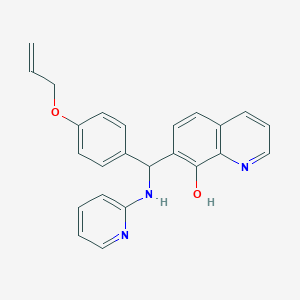 7-[[4-(allyloxy)phenyl](2-pyridinylamino)methyl]-8-quinolinol