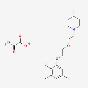 4-methyl-1-{2-[2-(2,3,5-trimethylphenoxy)ethoxy]ethyl}piperidine oxalate