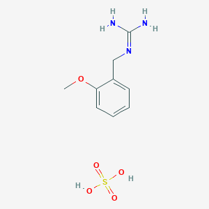 B5049822 N-(2-methoxybenzyl)guanidine sulfate CAS No. 224947-75-5