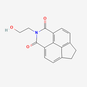 2-(2-hydroxyethyl)-6,7-dihydro-1H-indeno[6,7,1-def]isoquinoline-1,3(2H)-dione