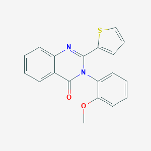 3-(2-Methoxy-phenyl)-2-thiophen-2-yl-3H-quinazolin-4-one