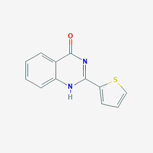 molecular formula C12H8N2OS B505007 2-(thiophen-2-yl)quinazolin-4(3H)-one CAS No. 26059-85-8