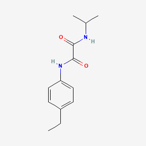 N-(4-ethylphenyl)-N'-isopropylethanediamide