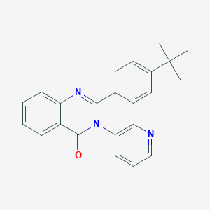 2-(4-tert-butylphenyl)-3-(3-pyridinyl)-4(3H)-quinazolinone