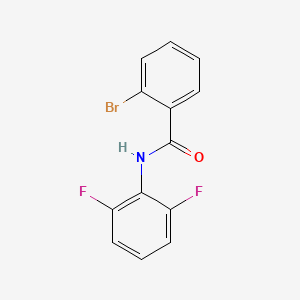 molecular formula C13H8BrF2NO B5050248 2-bromo-N-(2,6-difluorophenyl)benzamide 