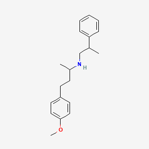 4-(4-methoxyphenyl)-N-(2-phenylpropyl)-2-butanamine