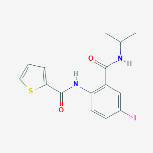 N-{4-iodo-2-[(isopropylamino)carbonyl]phenyl}thiophene-2-carboxamide