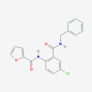 N-{2-[(benzylamino)carbonyl]-4-chlorophenyl}-2-furamide