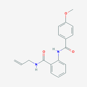 N-allyl-2-[(4-methoxybenzoyl)amino]benzamide