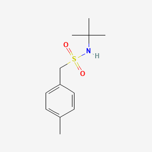 N-(tert-butyl)-1-(4-methylphenyl)methanesulfonamide