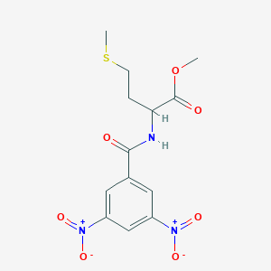 methyl N-(3,5-dinitrobenzoyl)methioninate