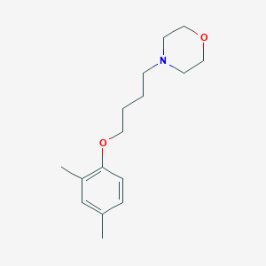 4-[4-(2,4-dimethylphenoxy)butyl]morpholine