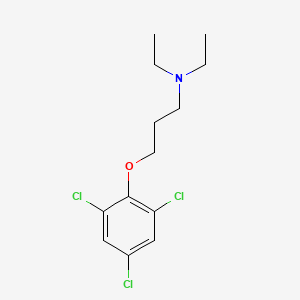 N,N-diethyl-3-(2,4,6-trichlorophenoxy)-1-propanamine