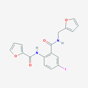 N-(2-{[(2-furylmethyl)amino]carbonyl}-4-iodophenyl)-2-furamide