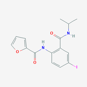 N-{4-iodo-2-[(isopropylamino)carbonyl]phenyl}-2-furamide