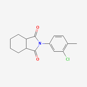 2-(3-chloro-4-methylphenyl)hexahydro-1H-isoindole-1,3(2H)-dione