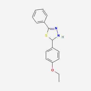 2-(4-ethoxyphenyl)-5-phenyl-2,3-dihydro-1,3,4-thiadiazole