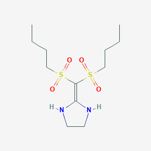 2-[bis(butylsulfonyl)methylene]imidazolidine