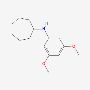 N-(3,5-dimethoxyphenyl)cycloheptanamine