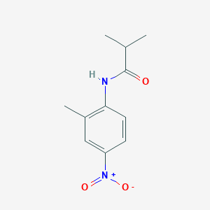 molecular formula C11H14N2O3 B5052926 2-methyl-N-(2-methyl-4-nitrophenyl)propanamide 