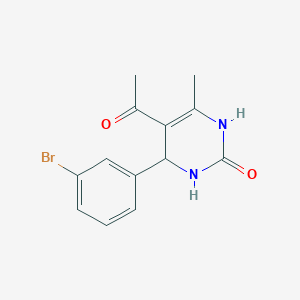 5-acetyl-4-(3-bromophenyl)-6-methyl-3,4-dihydro-2(1H)-pyrimidinone