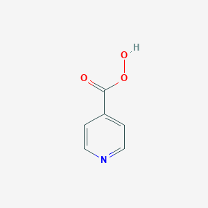 molecular formula C6H5NO3 B050533 Pyridine-4-carboperoxoic acid CAS No. 121343-59-7